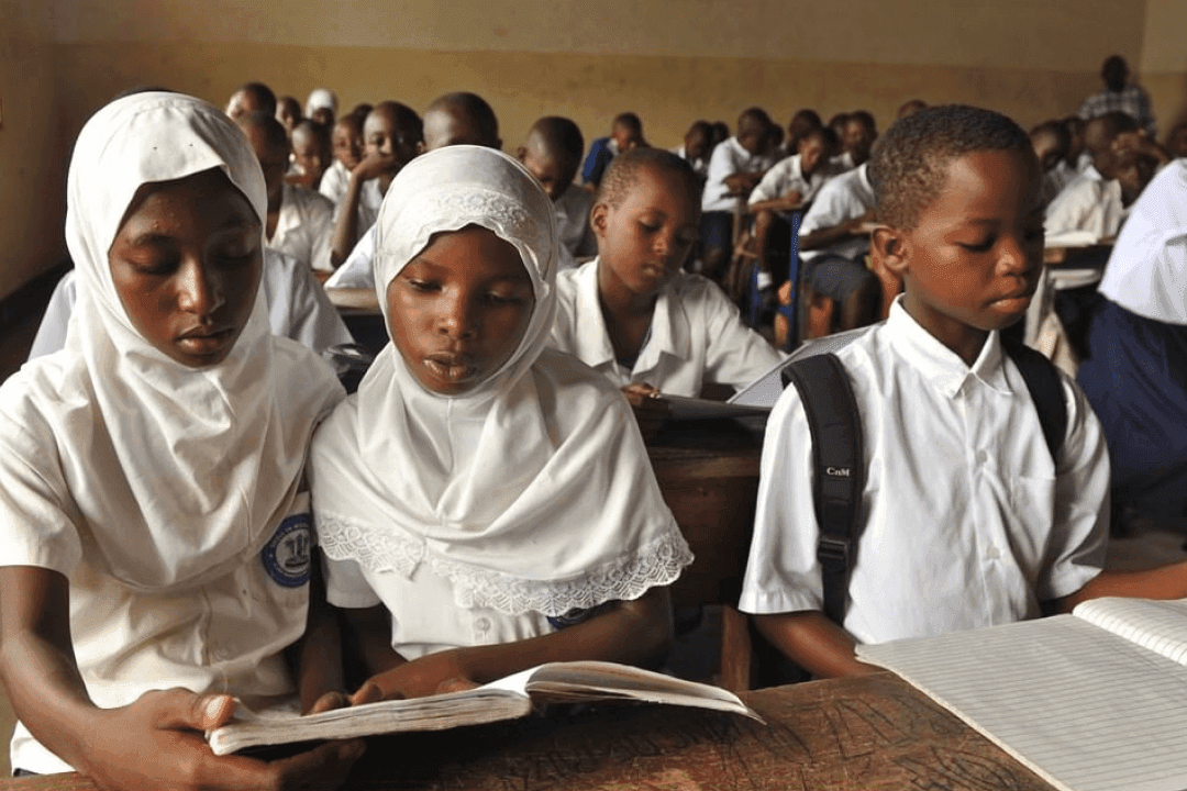 African students studying
