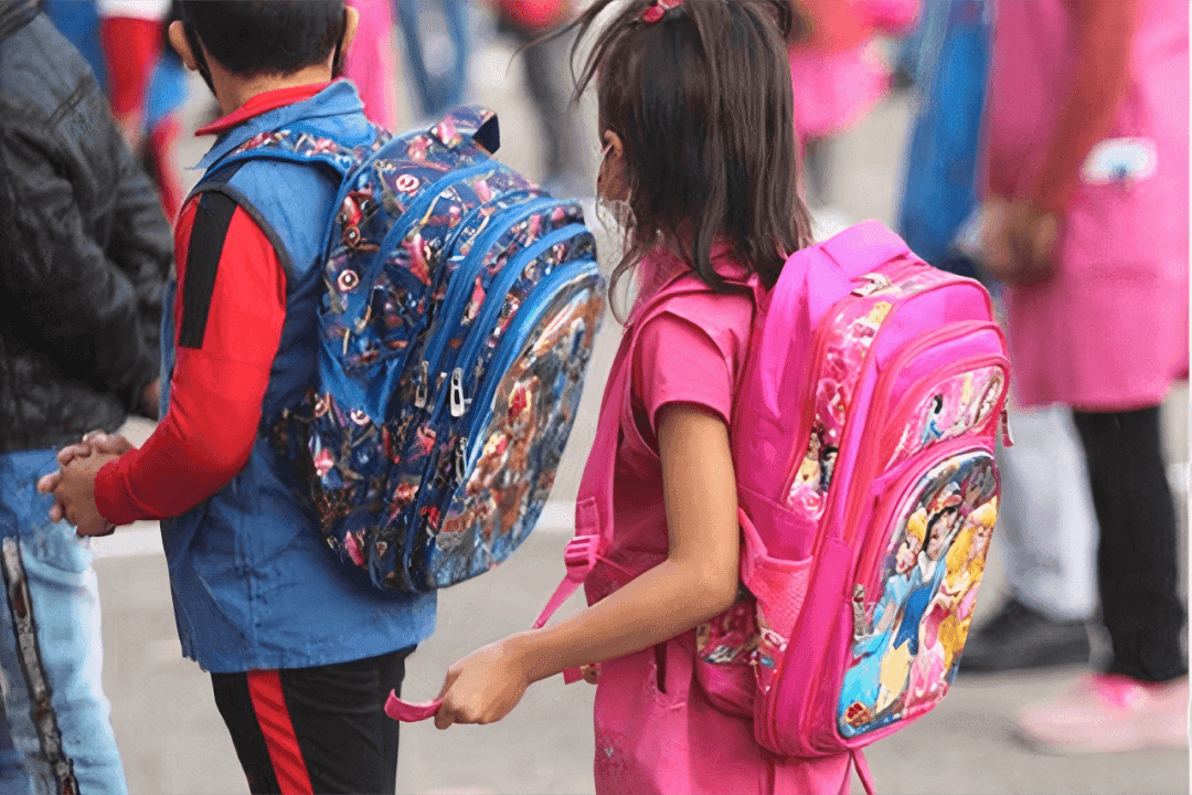 Young students in school